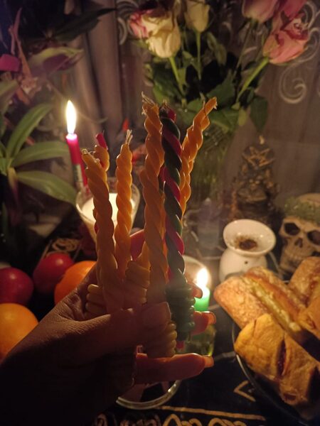 Imbolc Candles