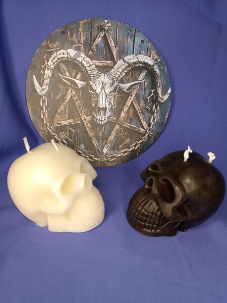 Black and White Skulls